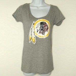 2/$24 Redskins Sequin Victoria's Secret PINK Shirt